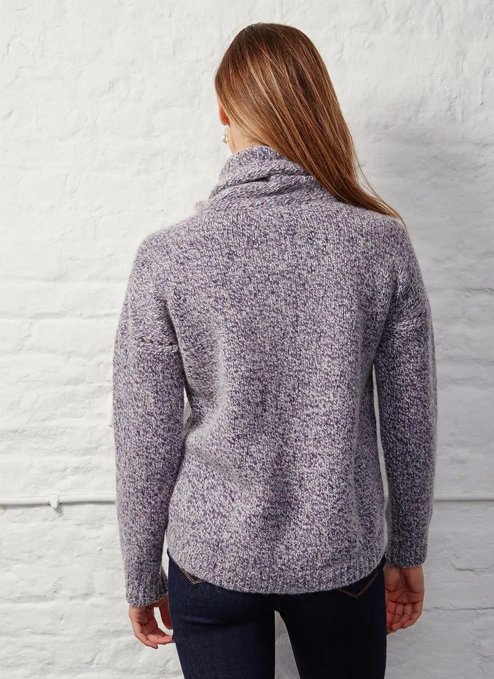 Fisherman Polo Neck Sweater