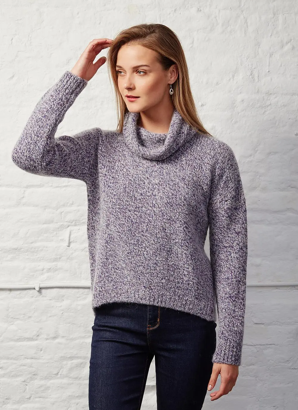 Fisherman Polo Neck Sweater