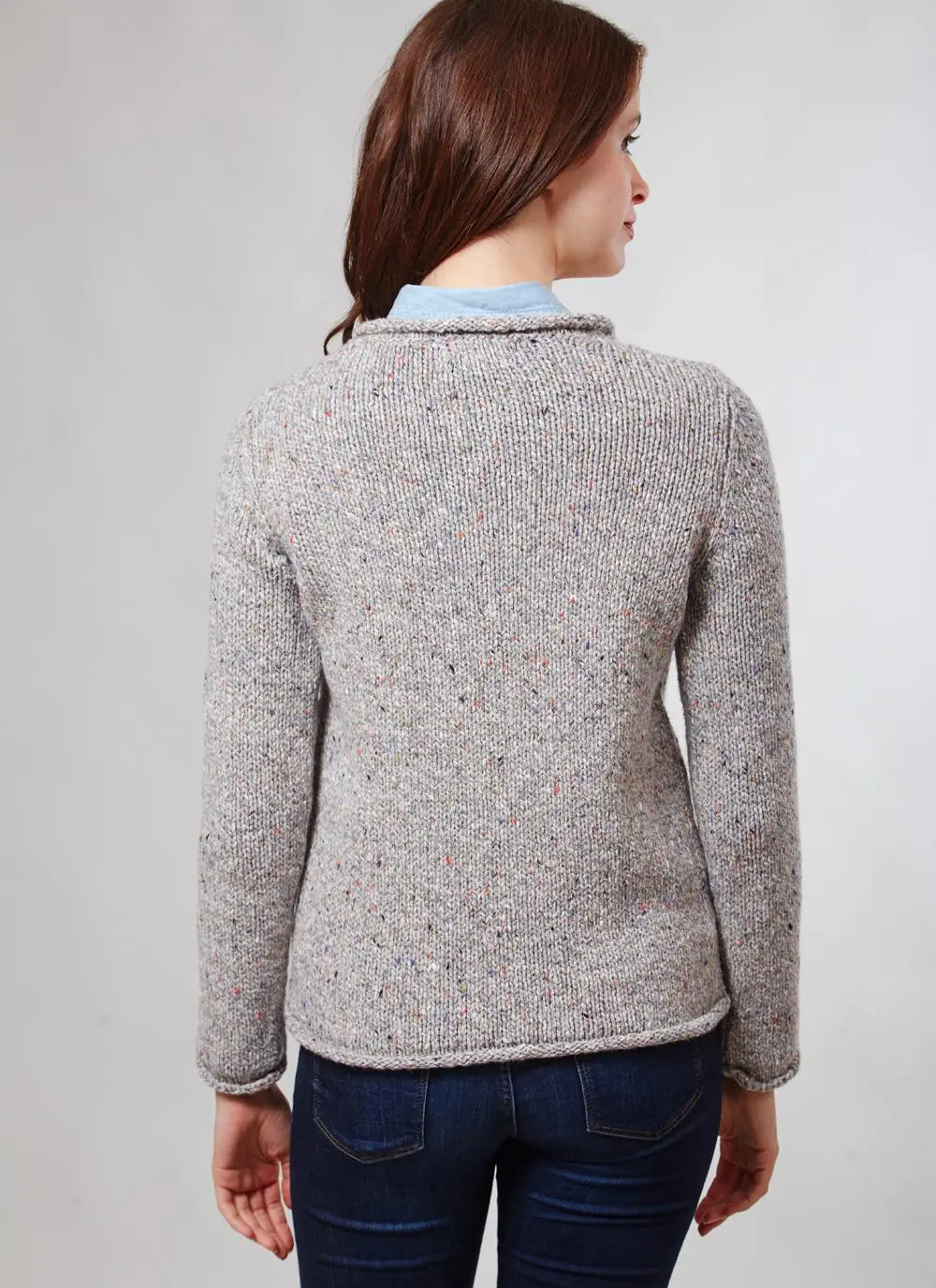 Fisherman Roll Neck Sweater