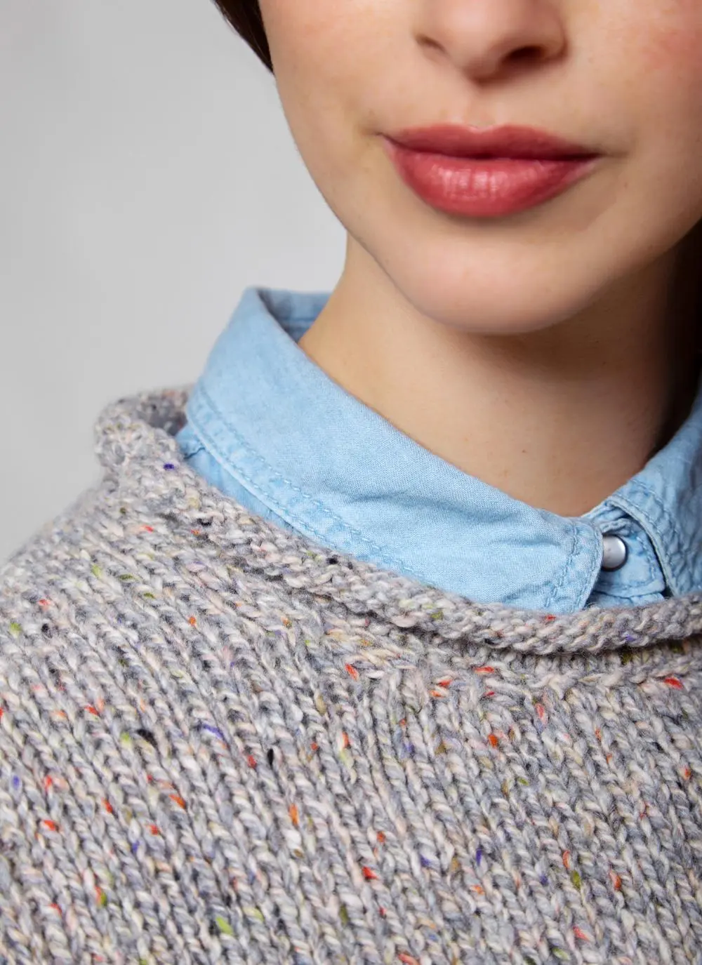 Fisherman Roll Neck Sweater