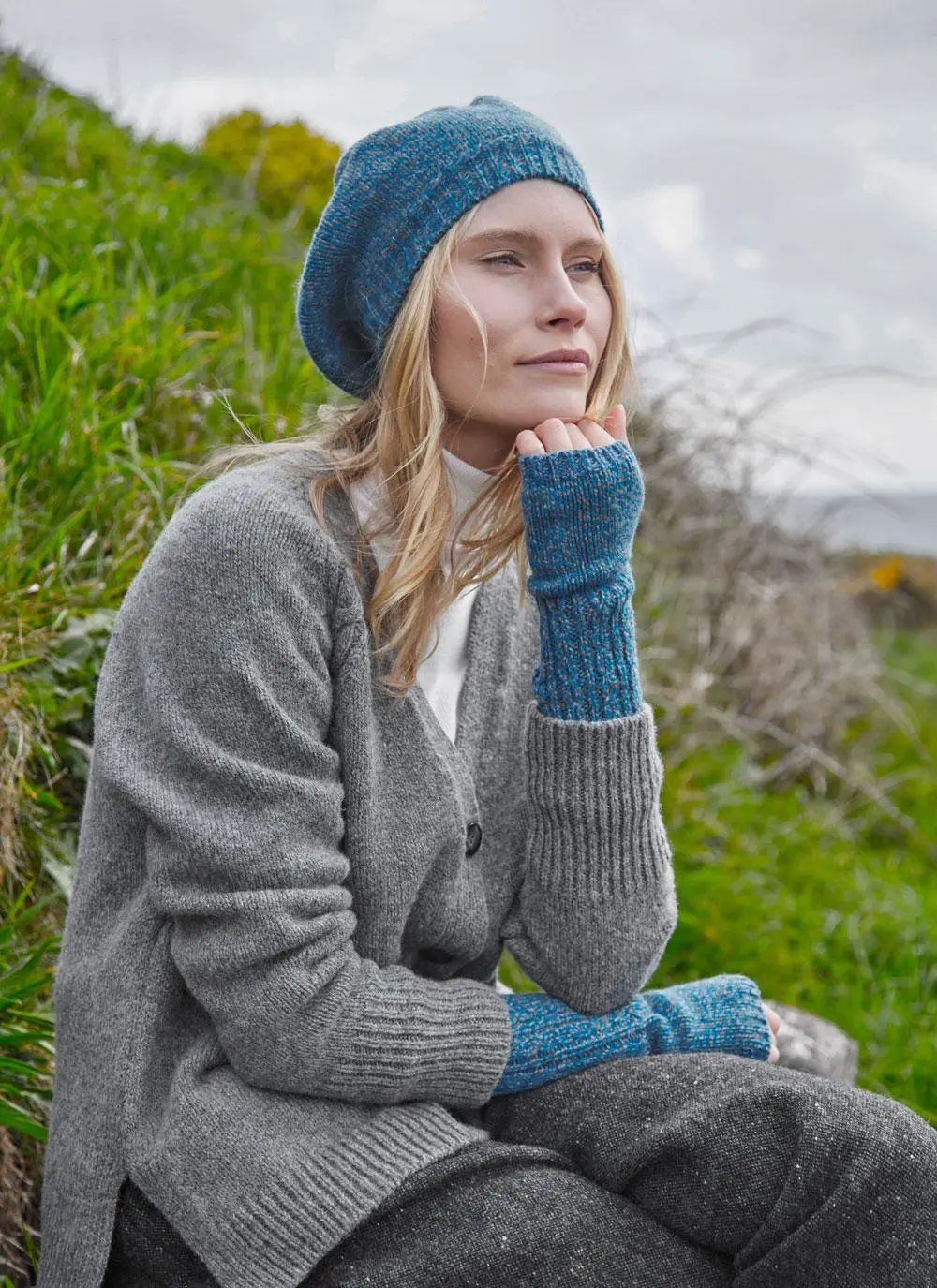Fisherman Wool Cashmere Handwarmers