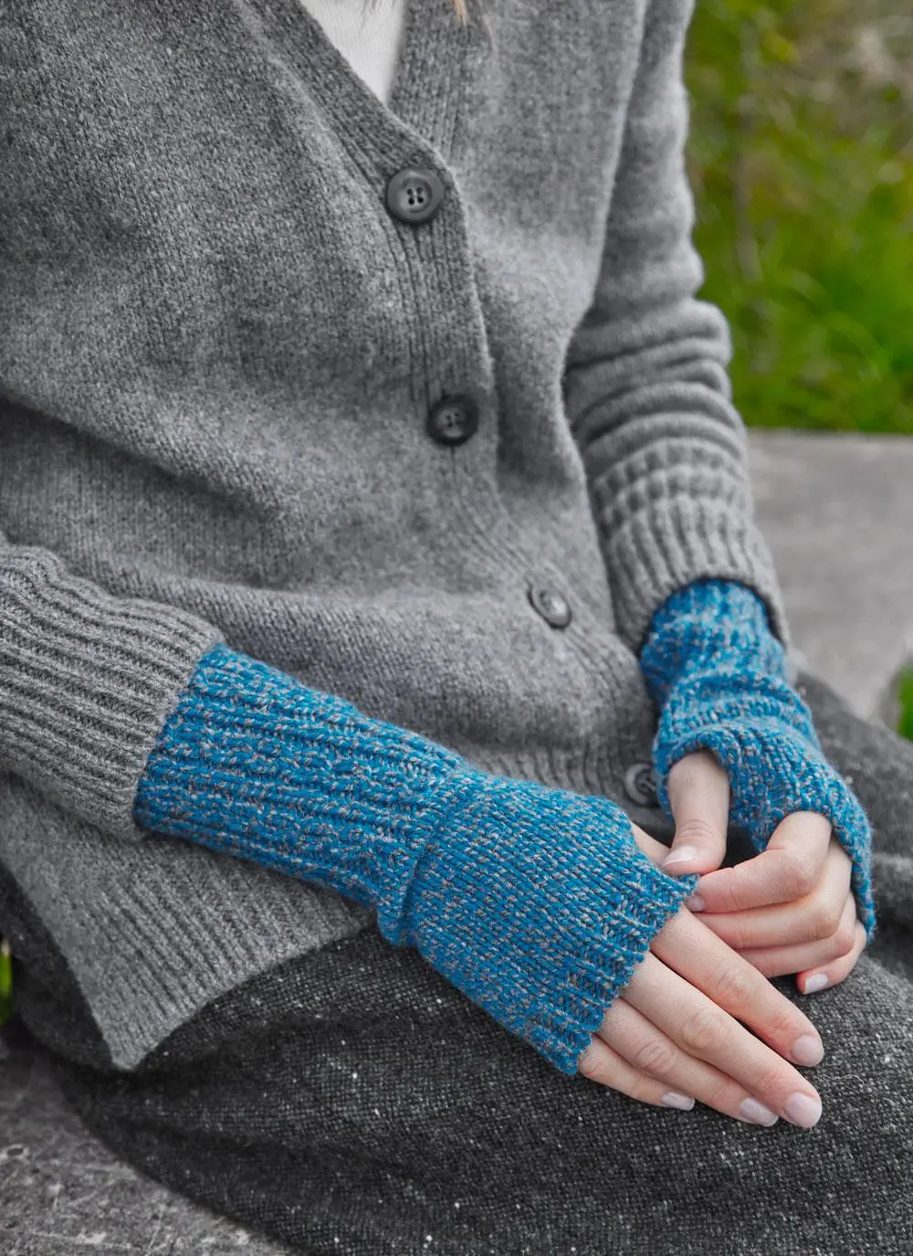 Fisherman Wool Cashmere Handwarmers