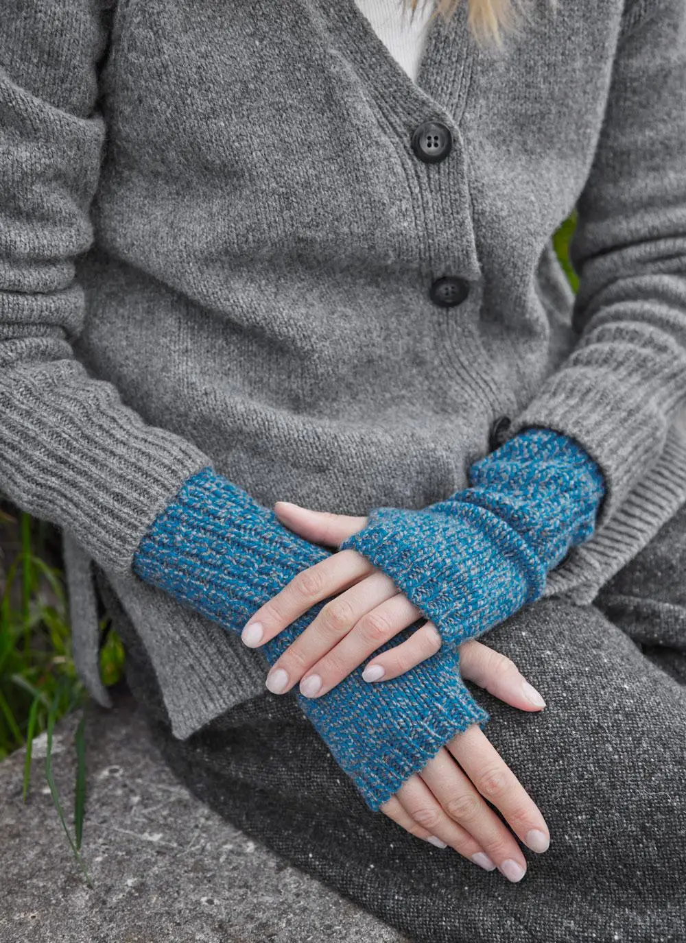 Fisherman Wool Cashmere Handwarmers