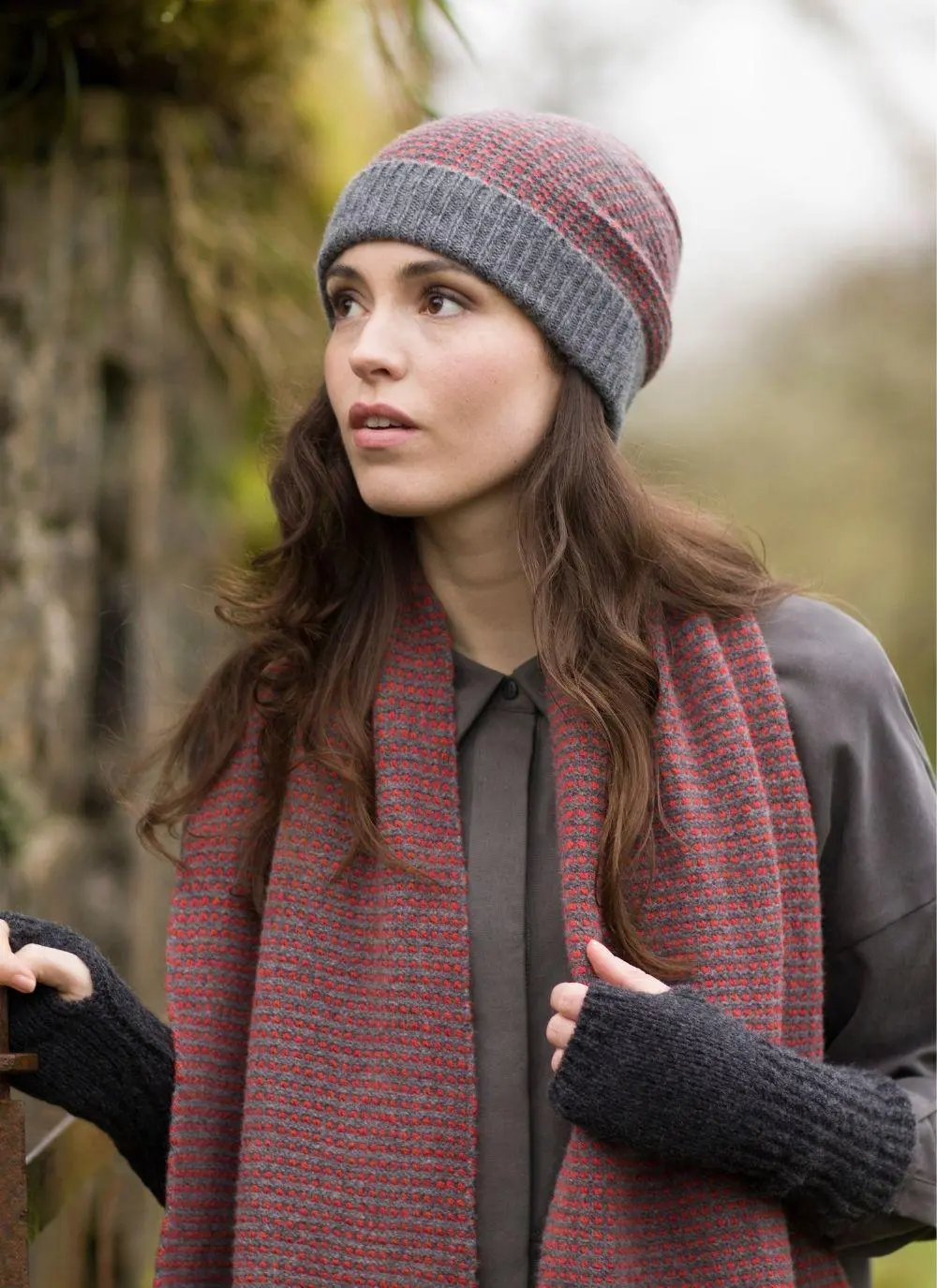 Fisherman Bird's Eye Beanie Hat