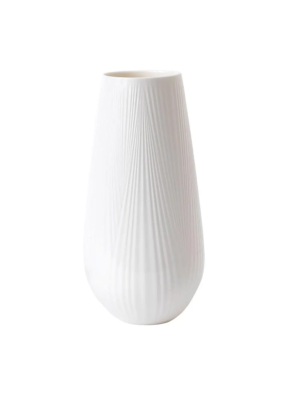 Wedgwood White Folia Tall Vase
