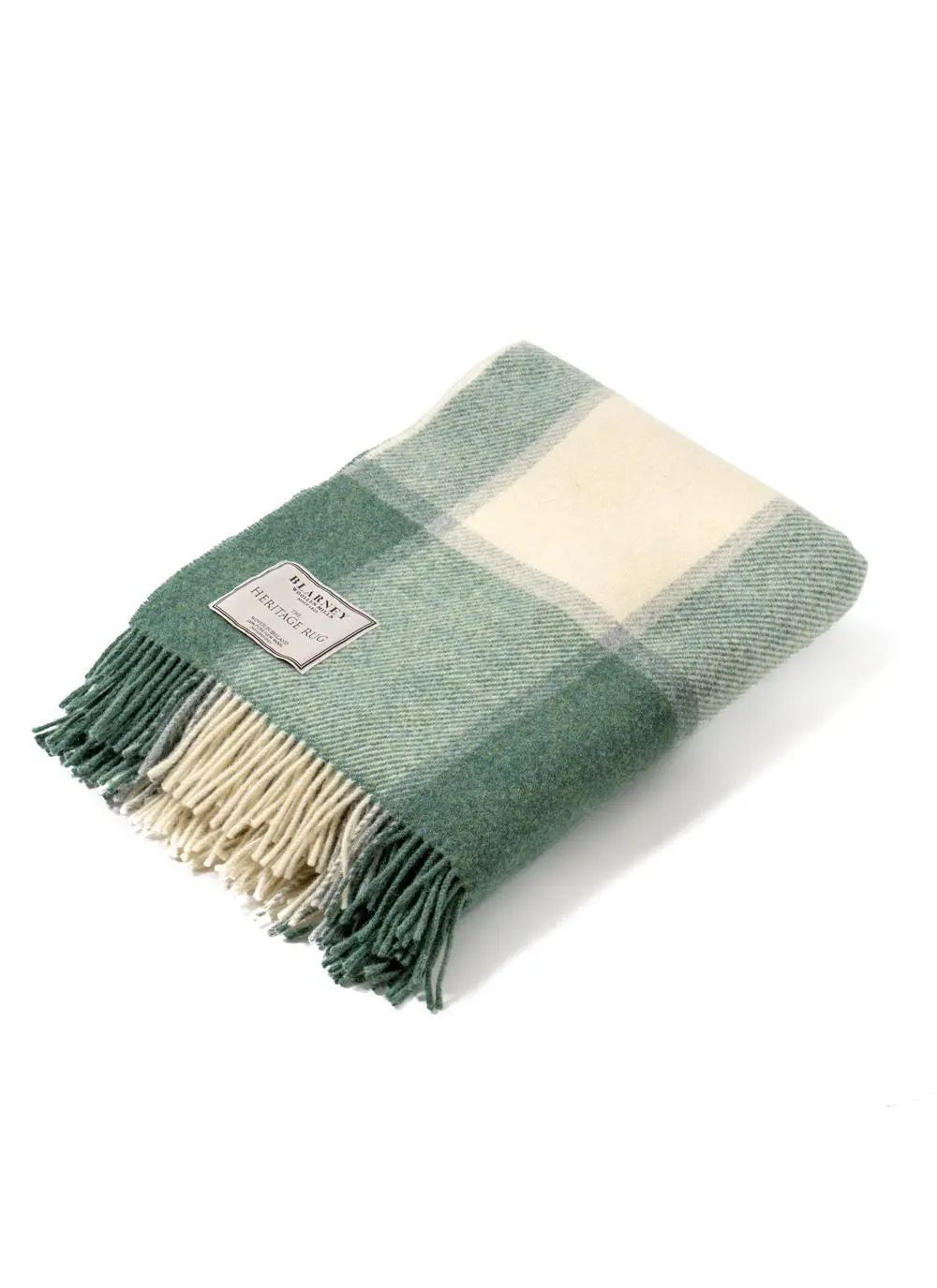 Foliage Check Pure New Wool Throw