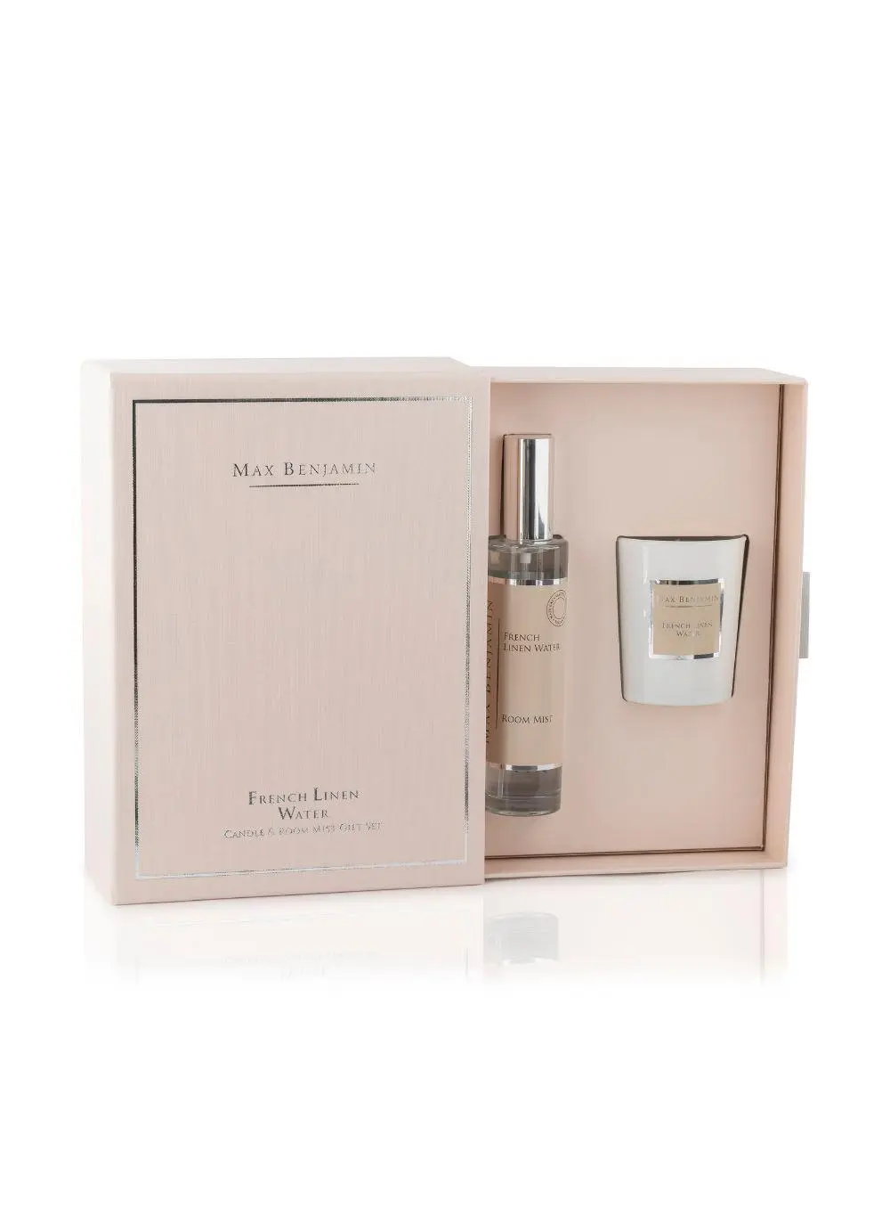 French Linen Water Candle & Room Mist Set