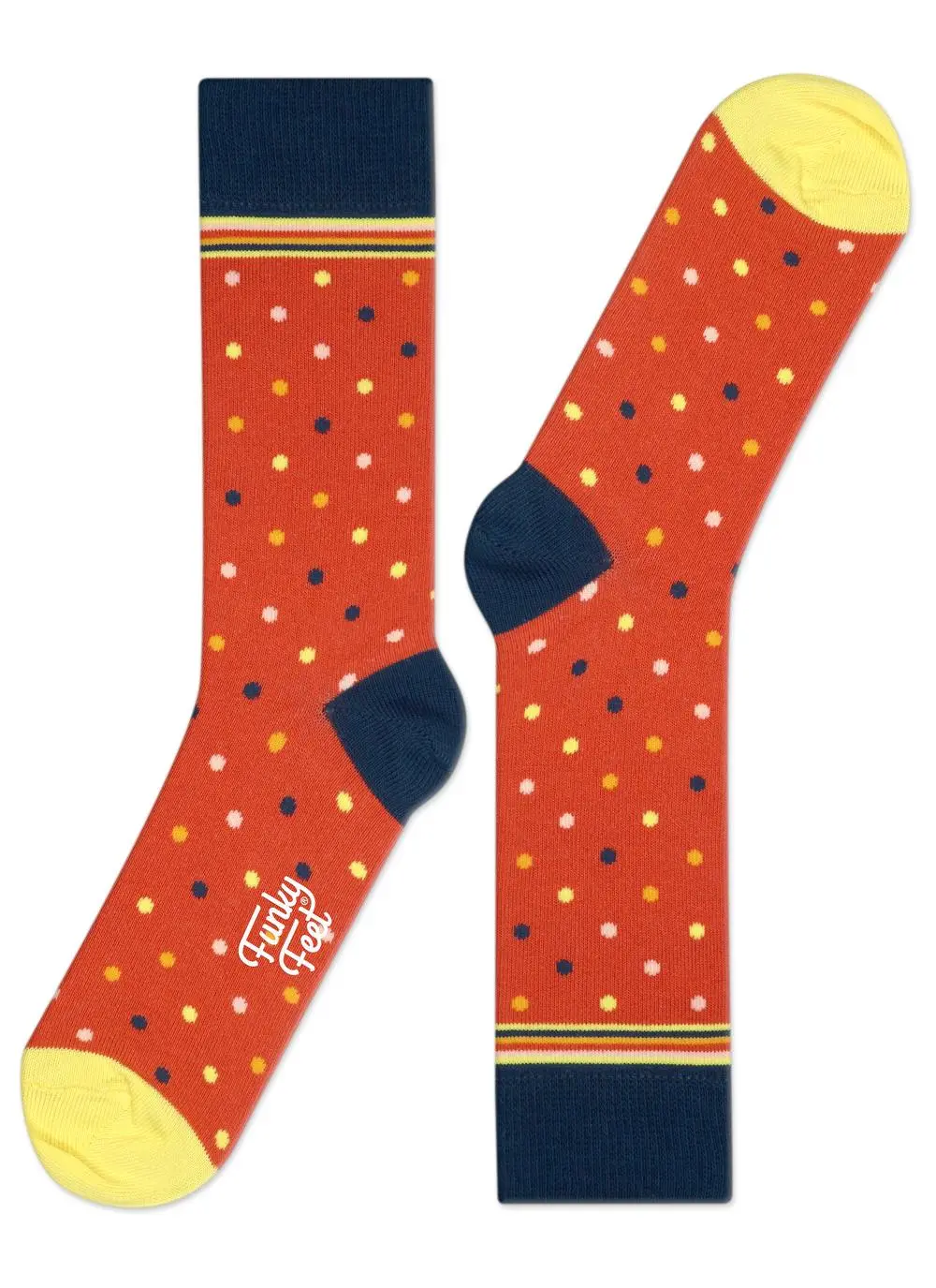 Funky Feet 3 Pack Mini Polka Dot Socks