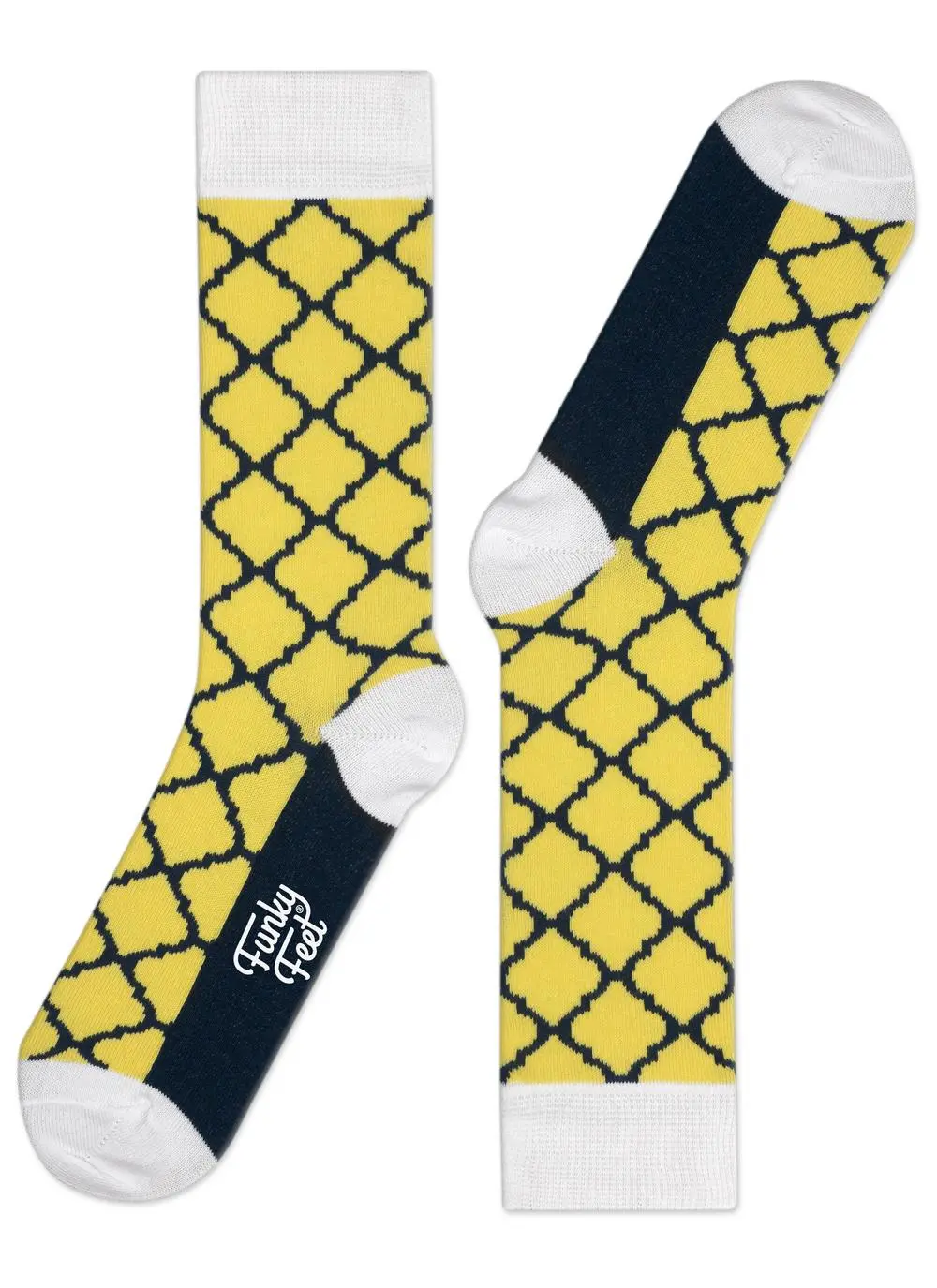 Funky Feet 3 Pack Morocco Pattern Socks