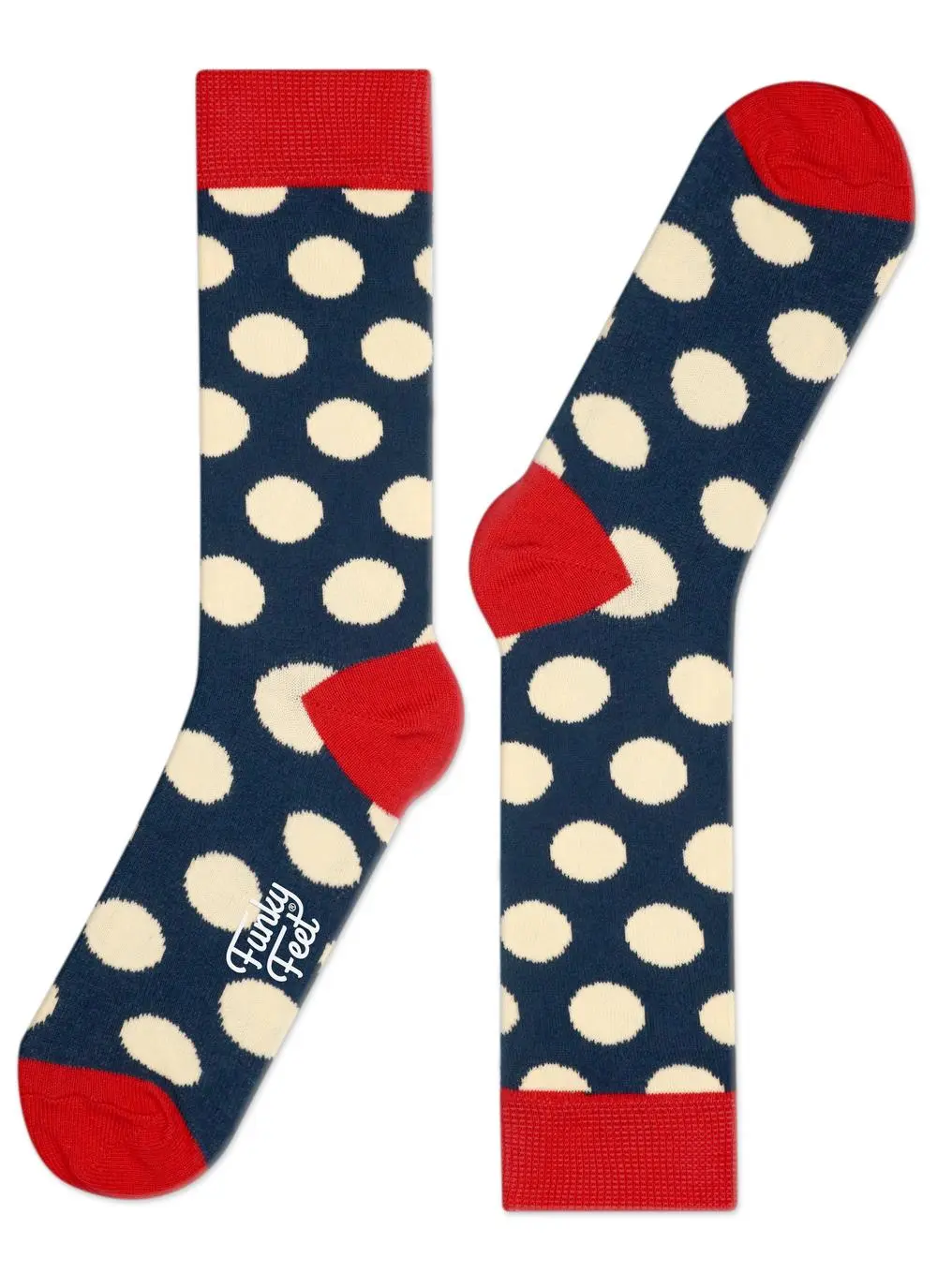Funky Feet 3 Pack Polka Dot Socks