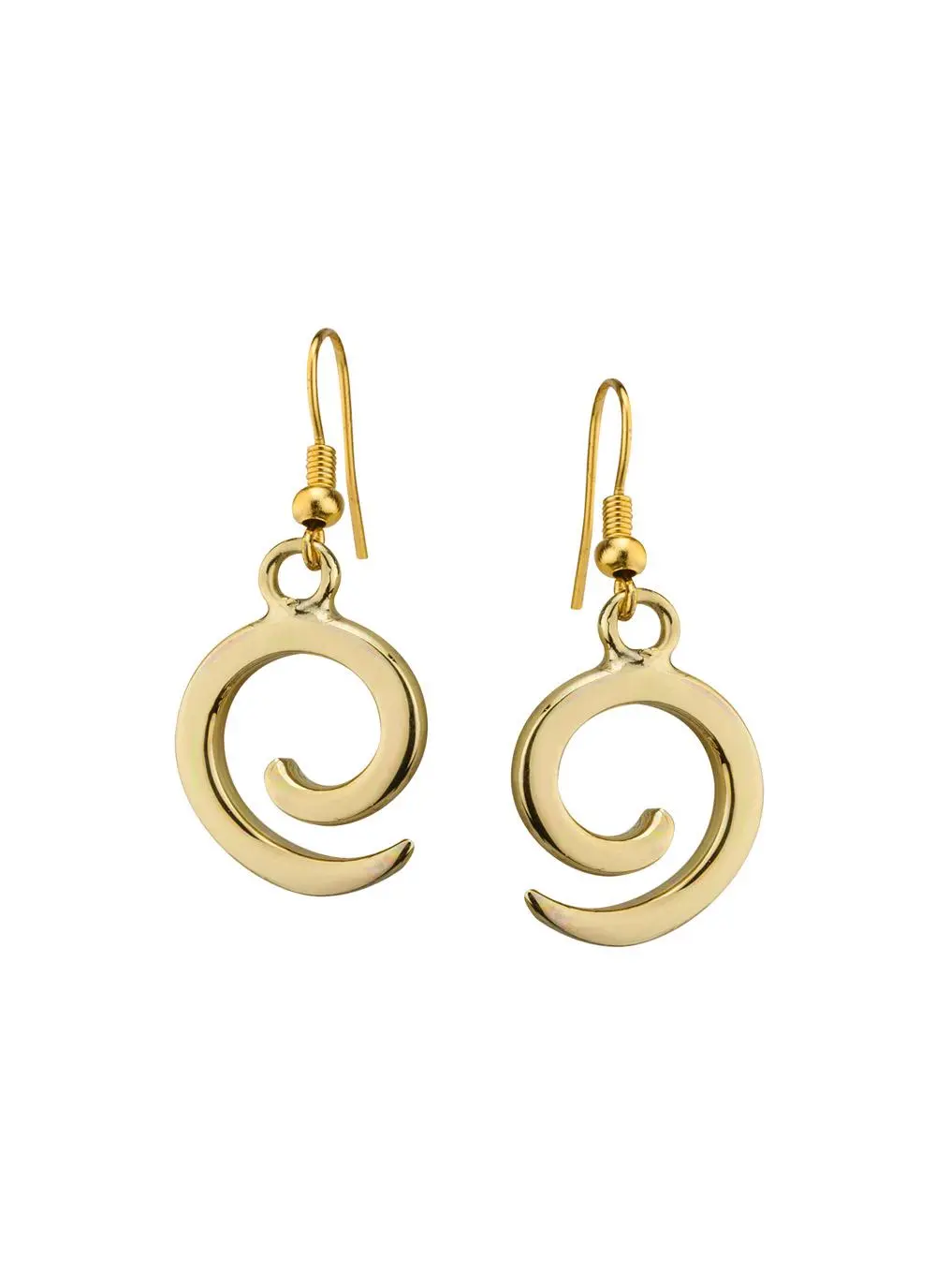 Spiral Drop Earrings