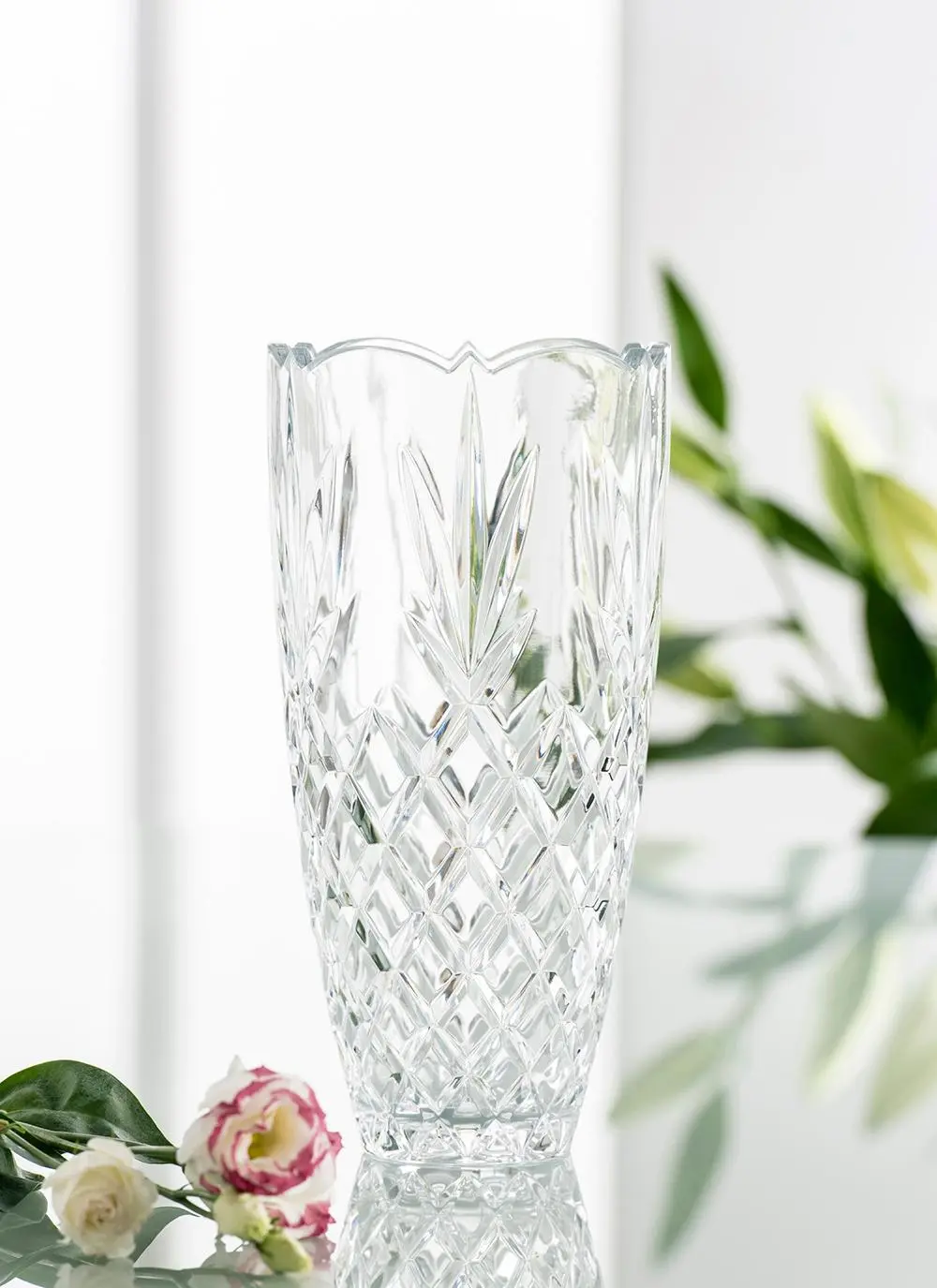 Galway Crystal Renmore 10'' Vase 