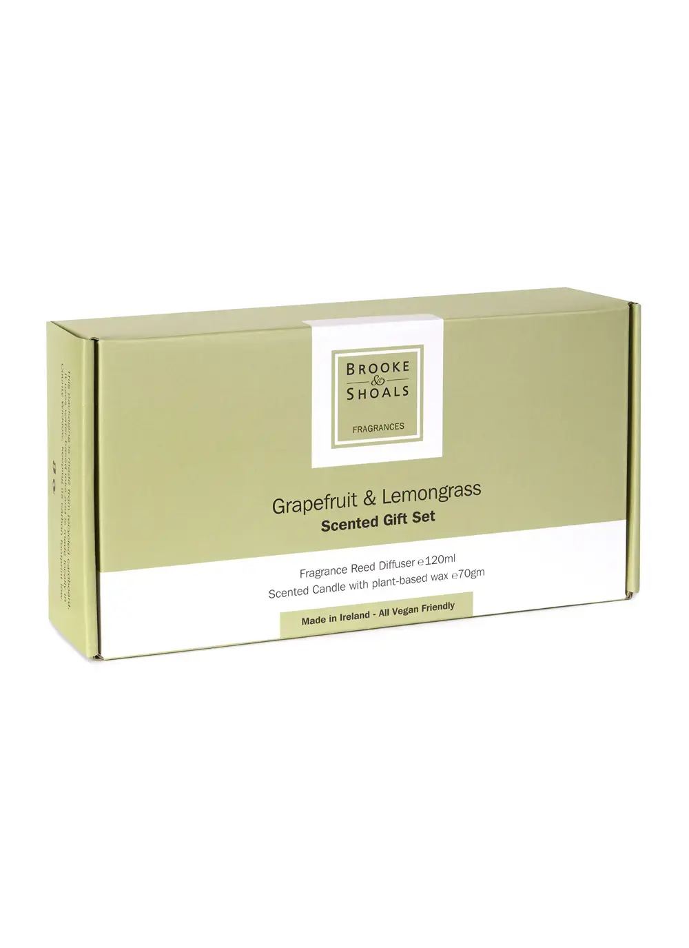 Grapefruit And Lemongrass Diffuser & Regular Candle Gift Set 