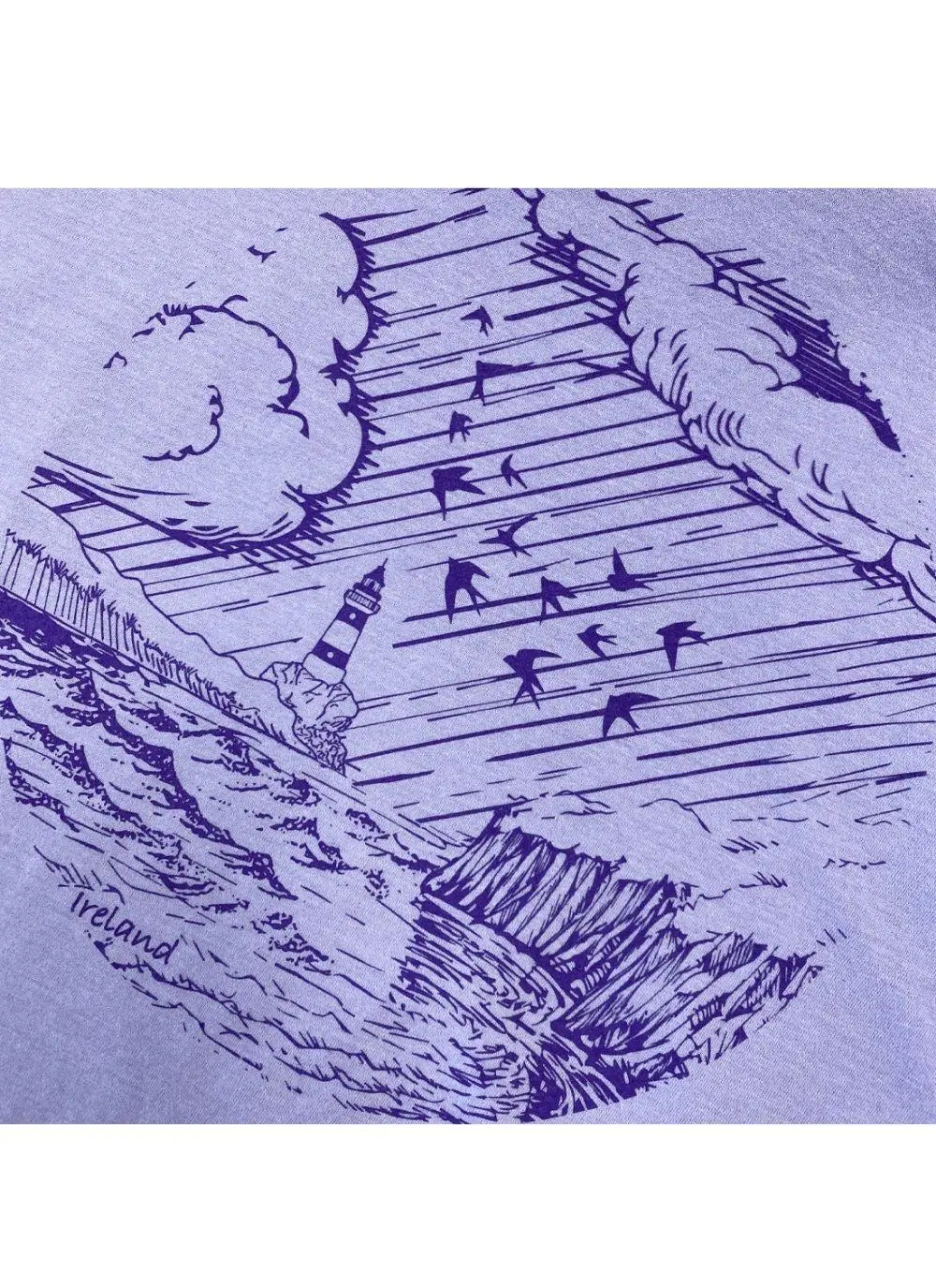 Unisex Lighthouse Graphic Sustainable T-Shirt
