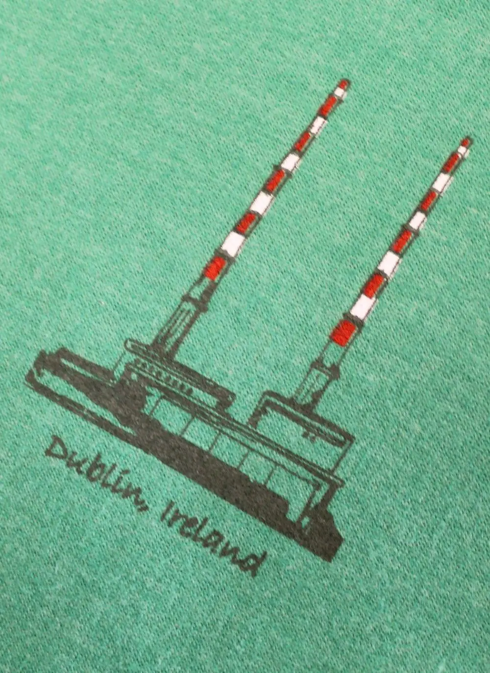 Unisex Poolbeg Chimneys Graphic Sustainable Hoodie