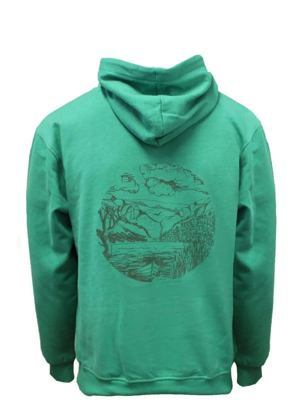 Unisex Mountain Graphic Sustainable Hoodie