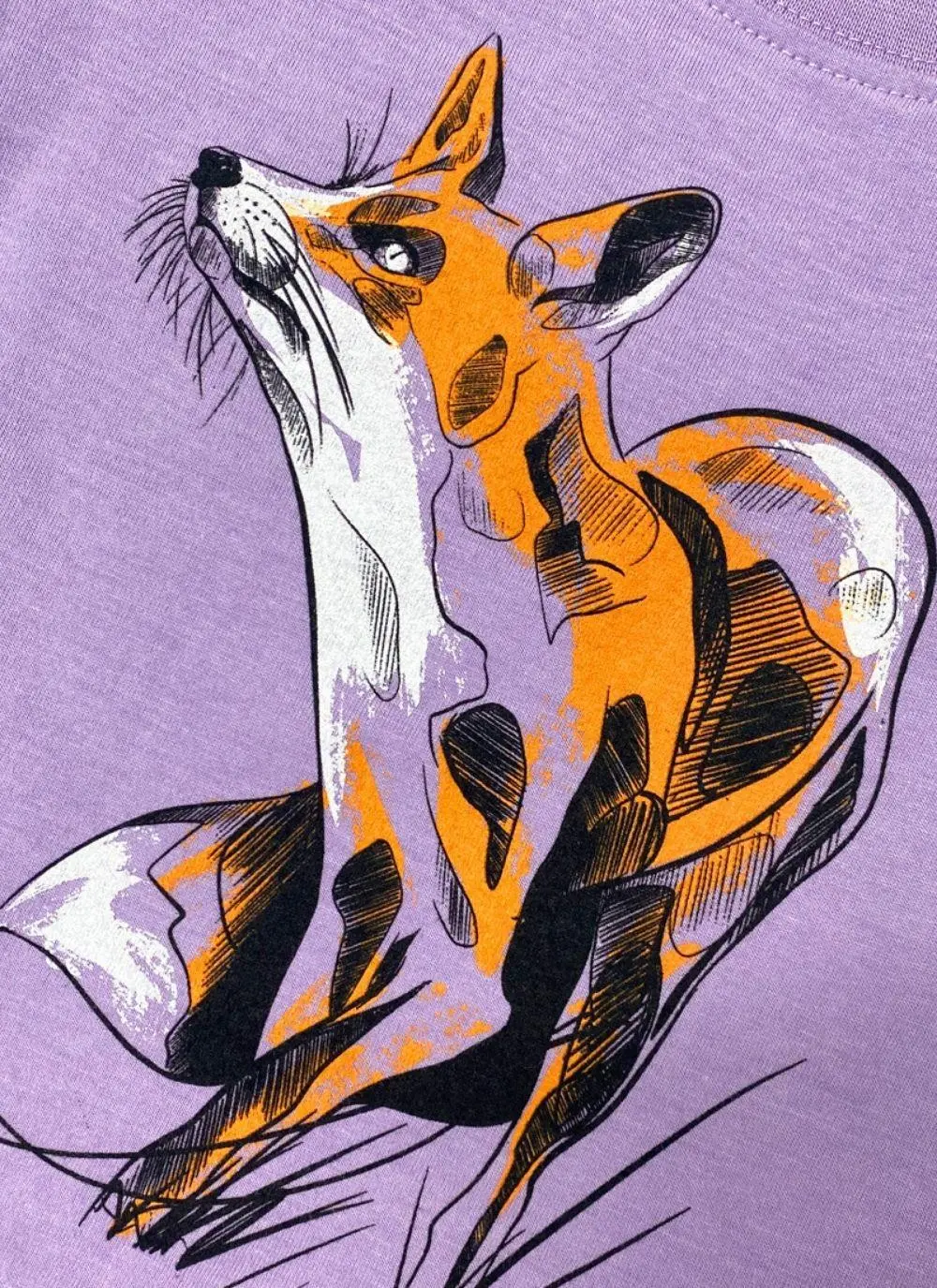 Kids' Fox Graphic Sustainable T-Shirt