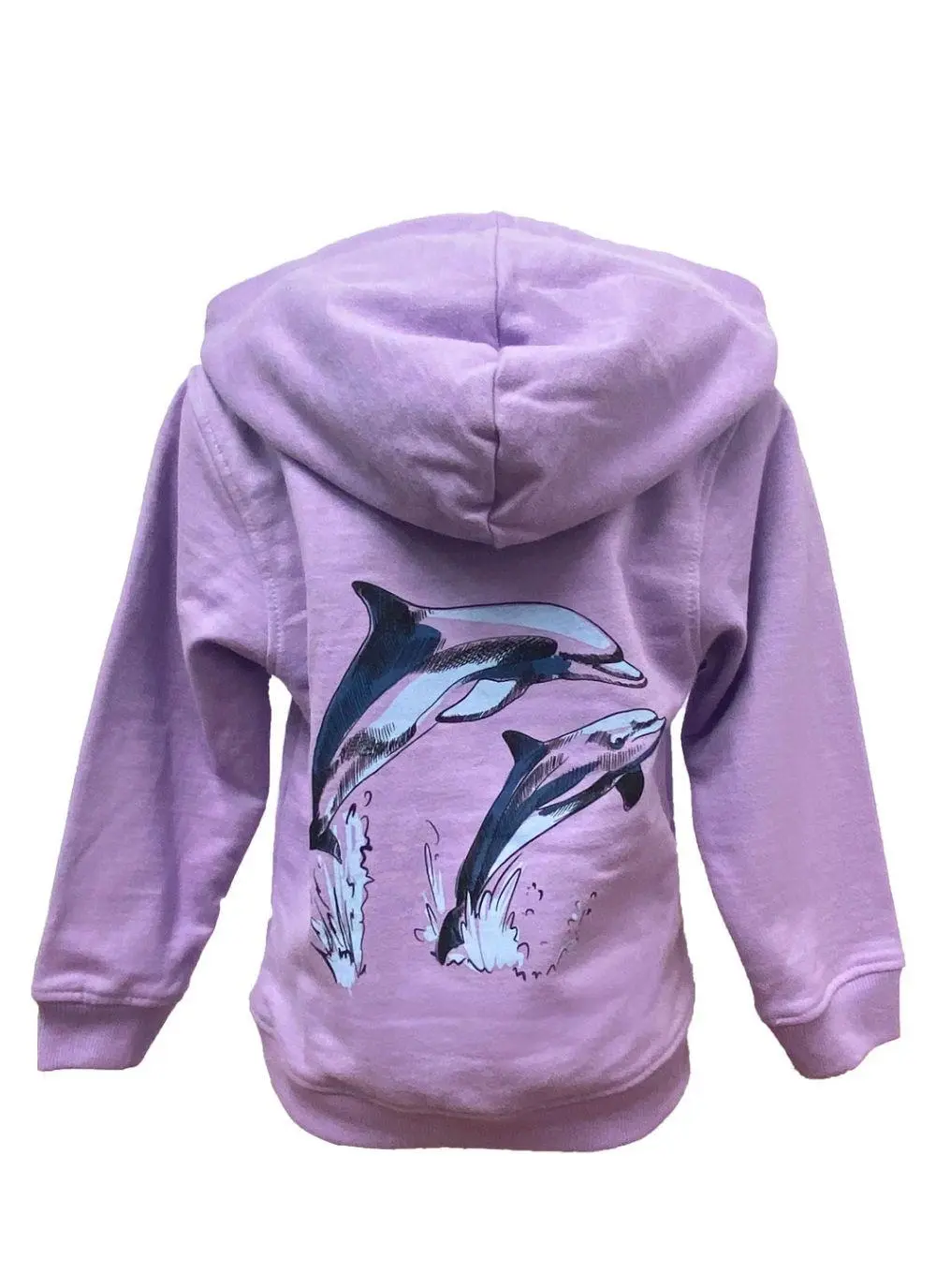 Kids' Dolphin Graphic Sustainable Hoodie