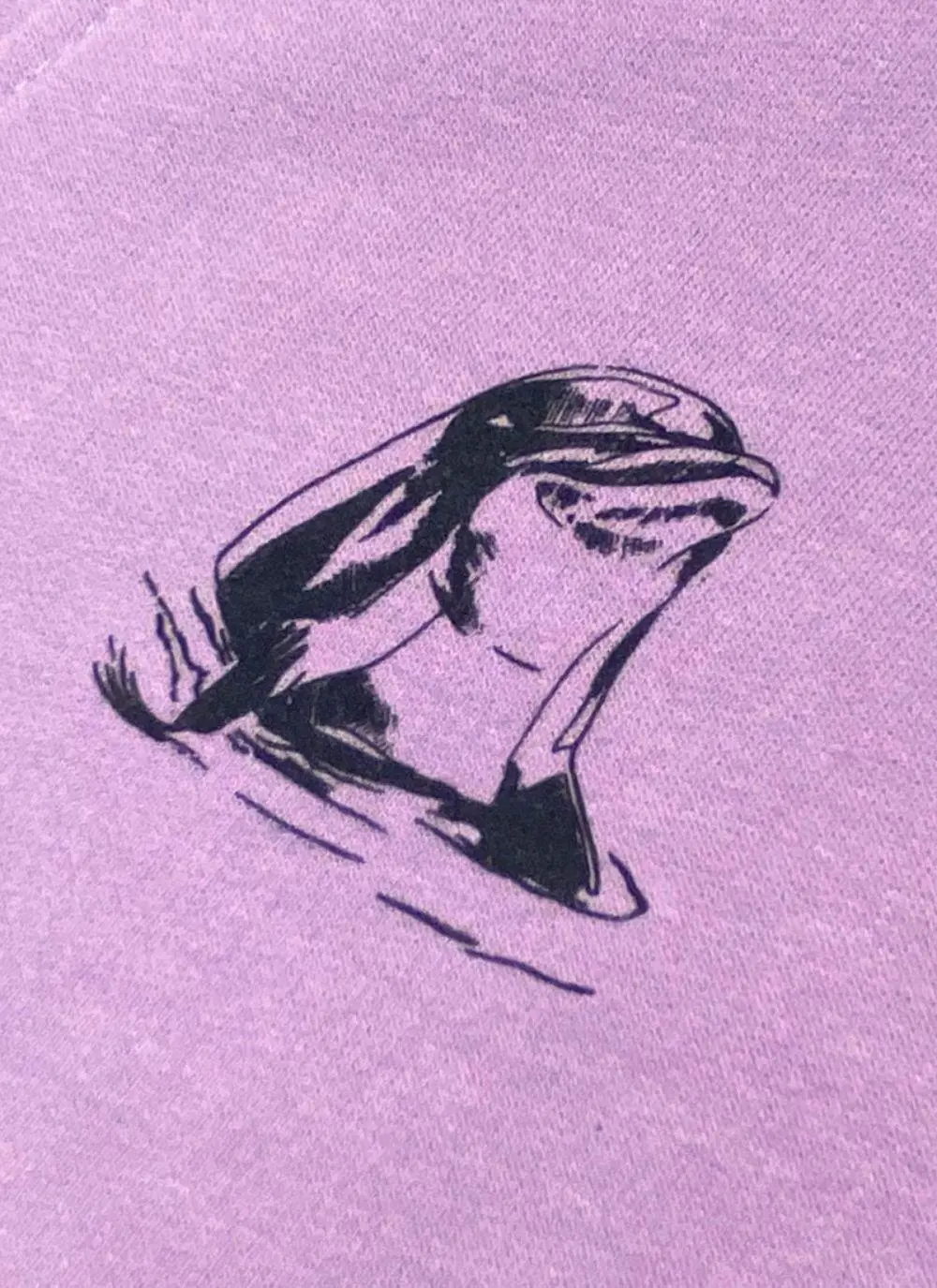 Kids' Dolphin Graphic Sustainable Hoodie
