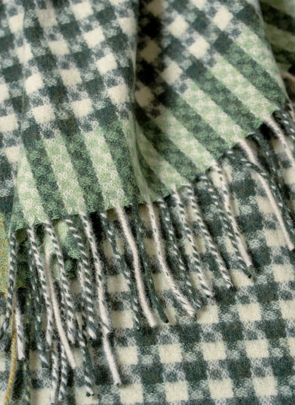 Houndstooth Lambswool Throw
