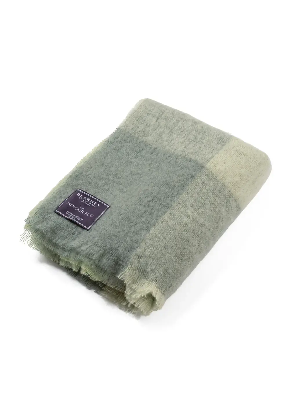 Green Mohair Throw