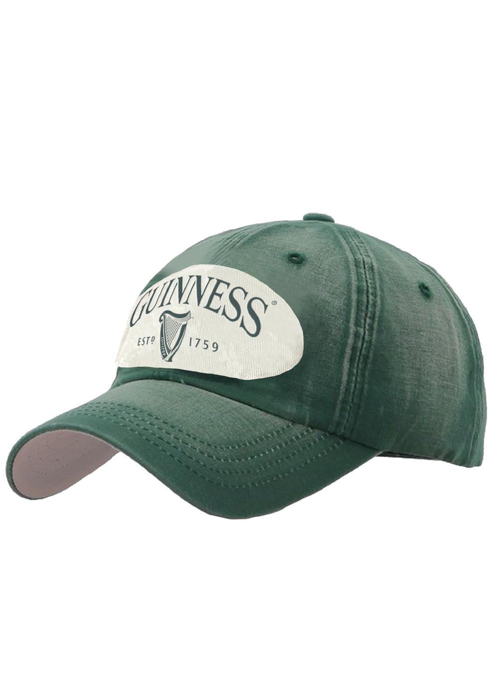 Baseball Cap for Men Women Italian Irish American Shamrock Unisex Cotton Adjustable Denim Cap Hat 