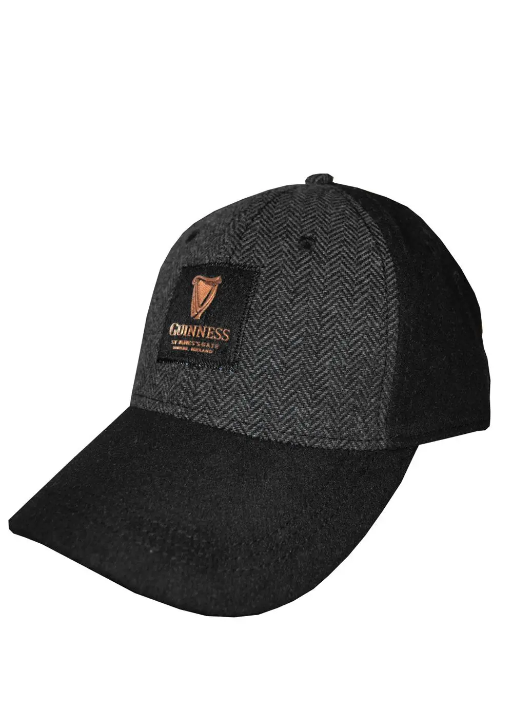 Guinness Embossed Tweed Baseball Cap