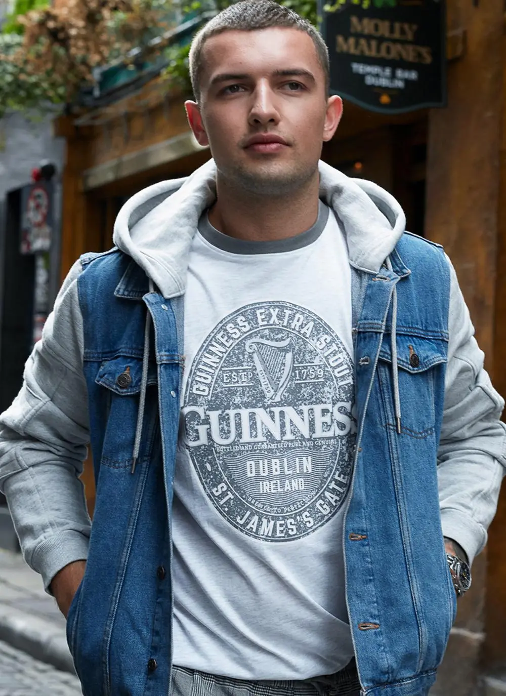 Guinness Official Label T-Shirt