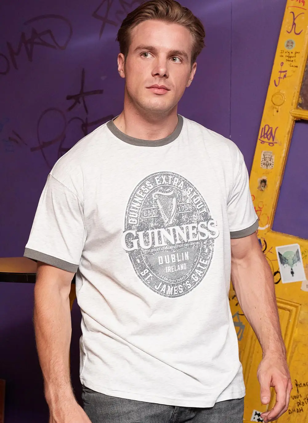Guinness Official Label T-Shirt