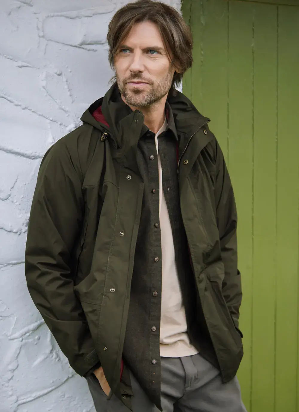 Culloden Waterproof Jacket in Green