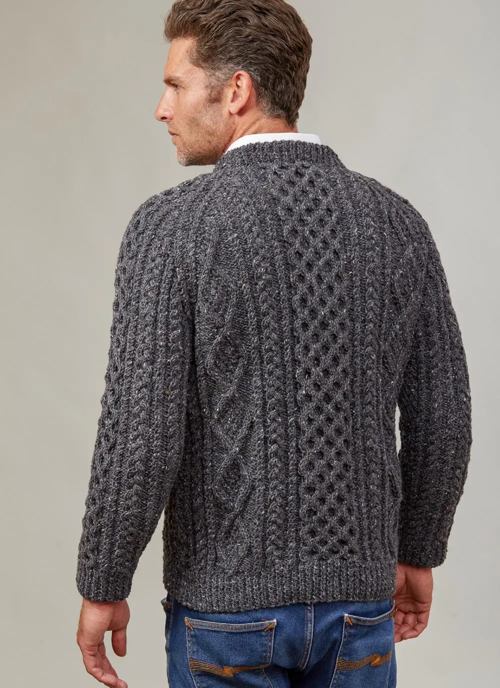 Hand-Knit Ardan Crew Sweater