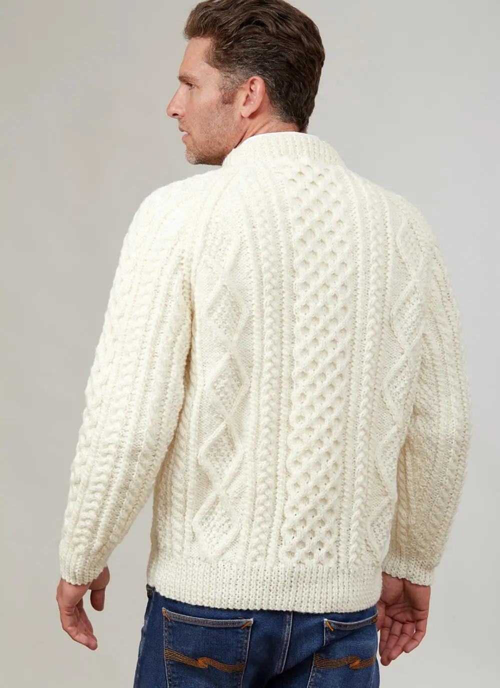 Hand-Knit Donncha Crew Sweater 