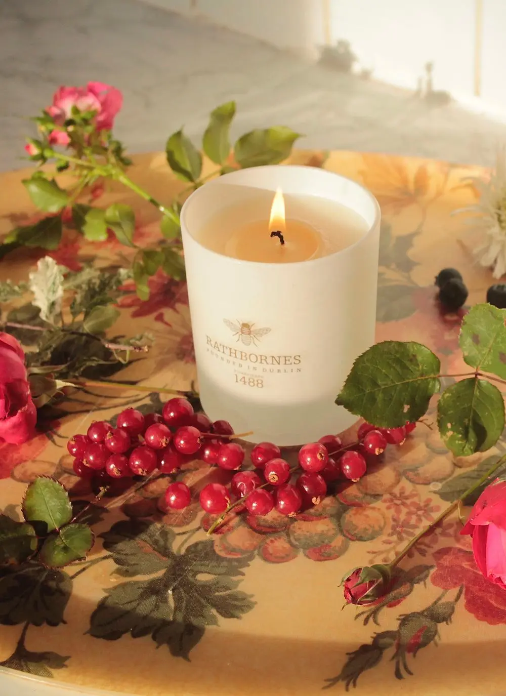 Herbal Woods Botanical Bee Candle