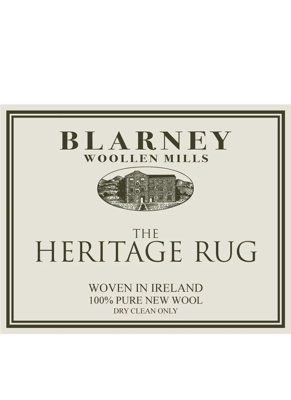 Blarney Lambswool Throw