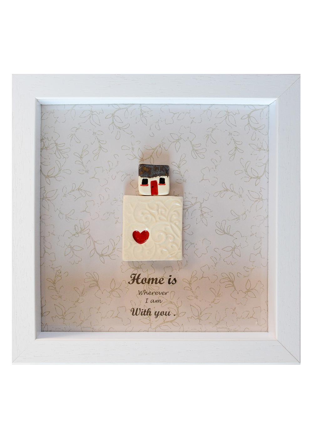 Home Is Wherever I Am With You Frame