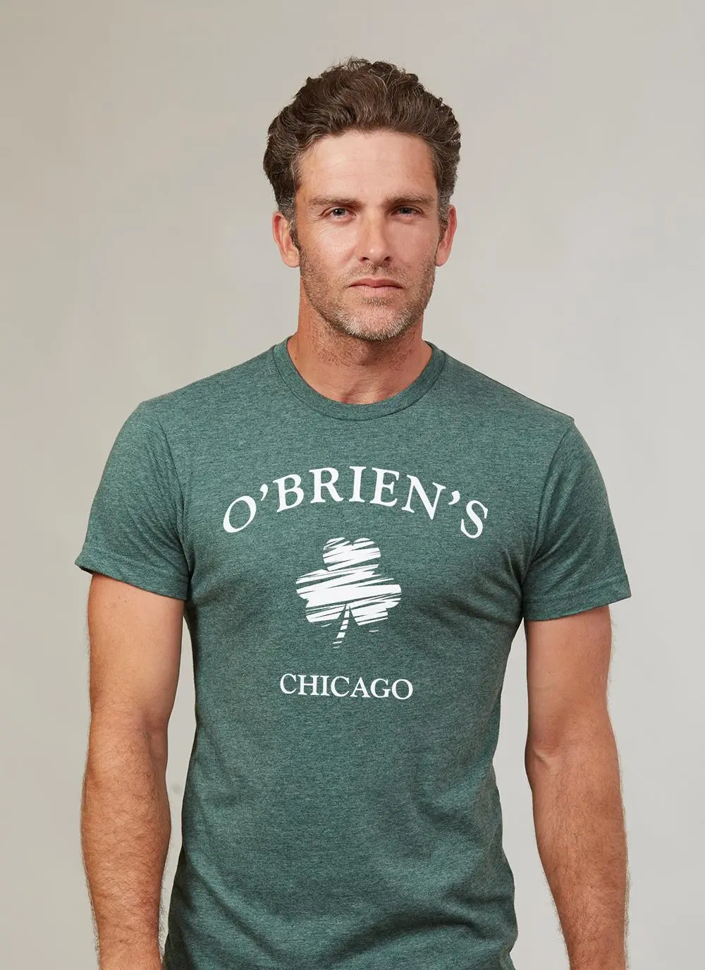Personalized Irish Melange T-Shirt - Small
