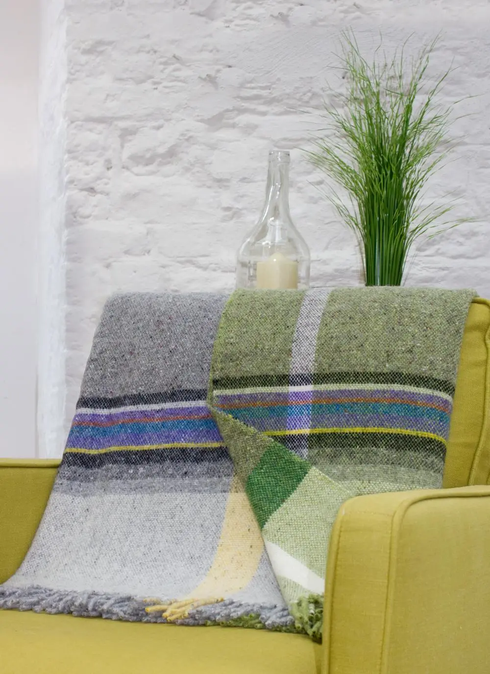 Stormy Day Wool Throw