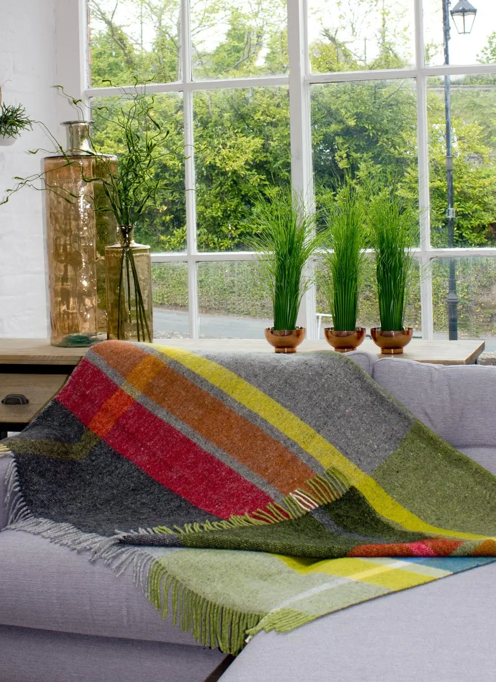 Winter Day Wool Throw