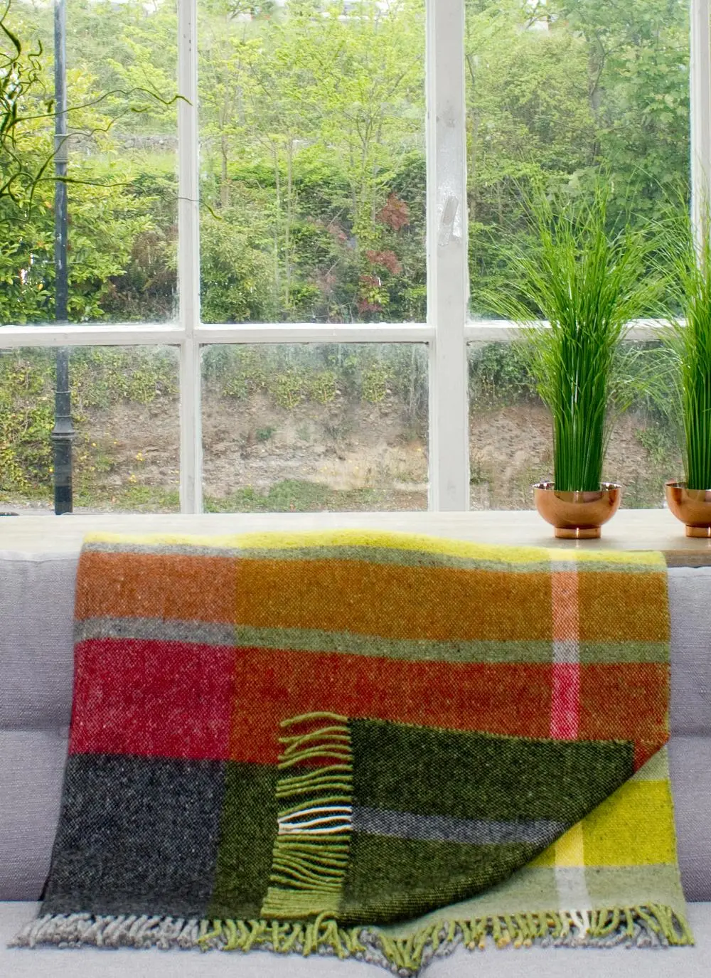 Winter Day Wool Throw