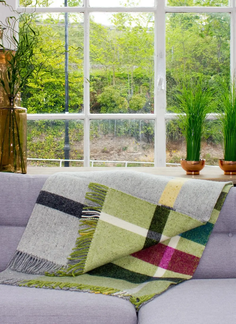 Rainy Day Wool Throw