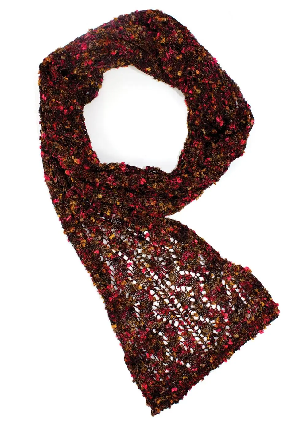 Coral Lace Scarf