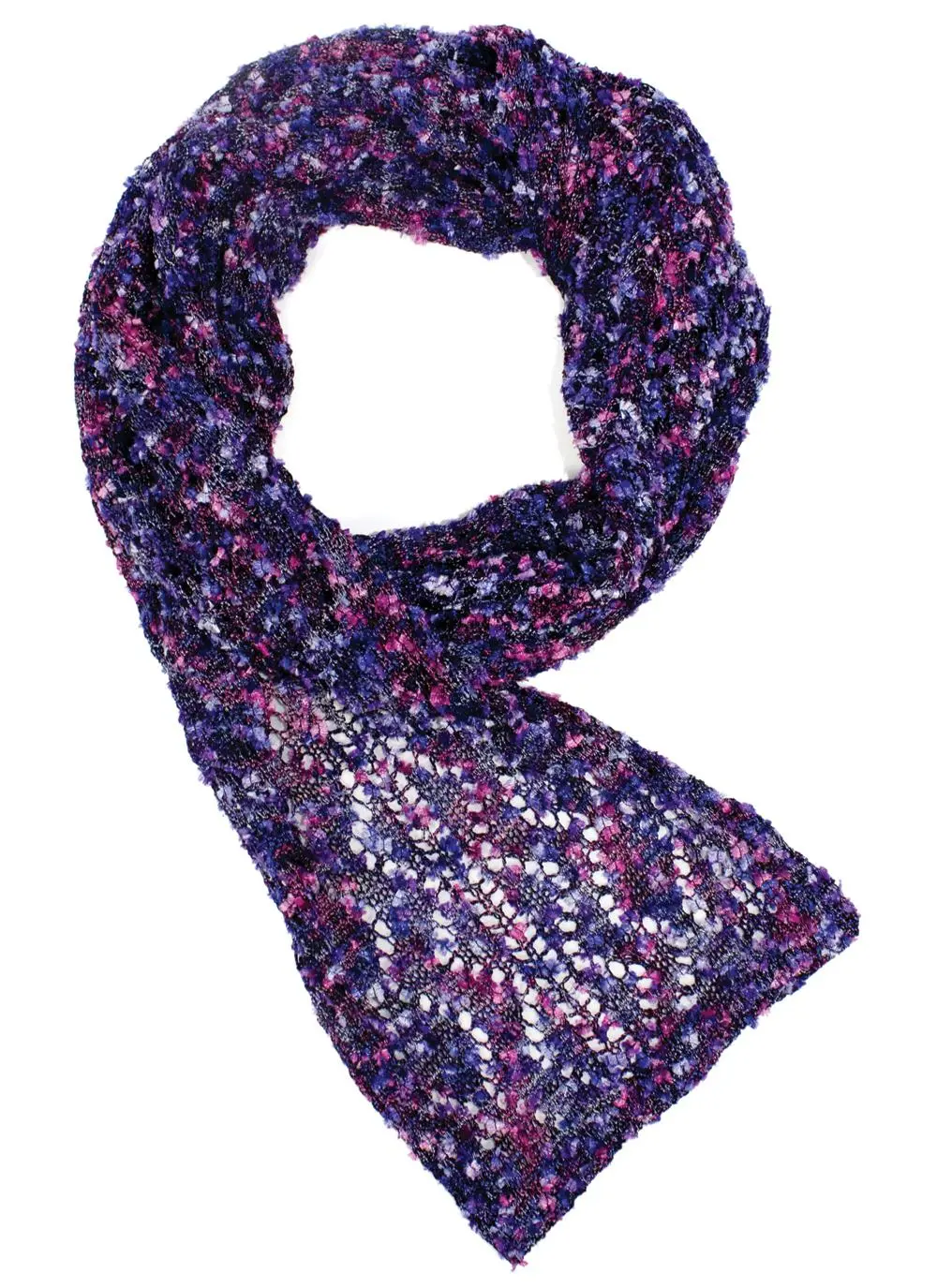 Coral Lace Scarf