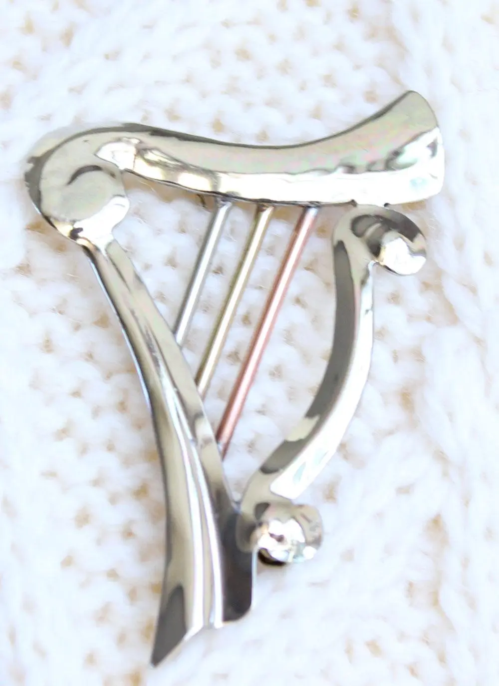 Harp Brooch
