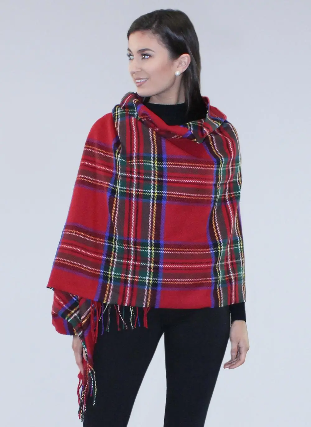 Royal Stewart Tartan Blanket Scarf 