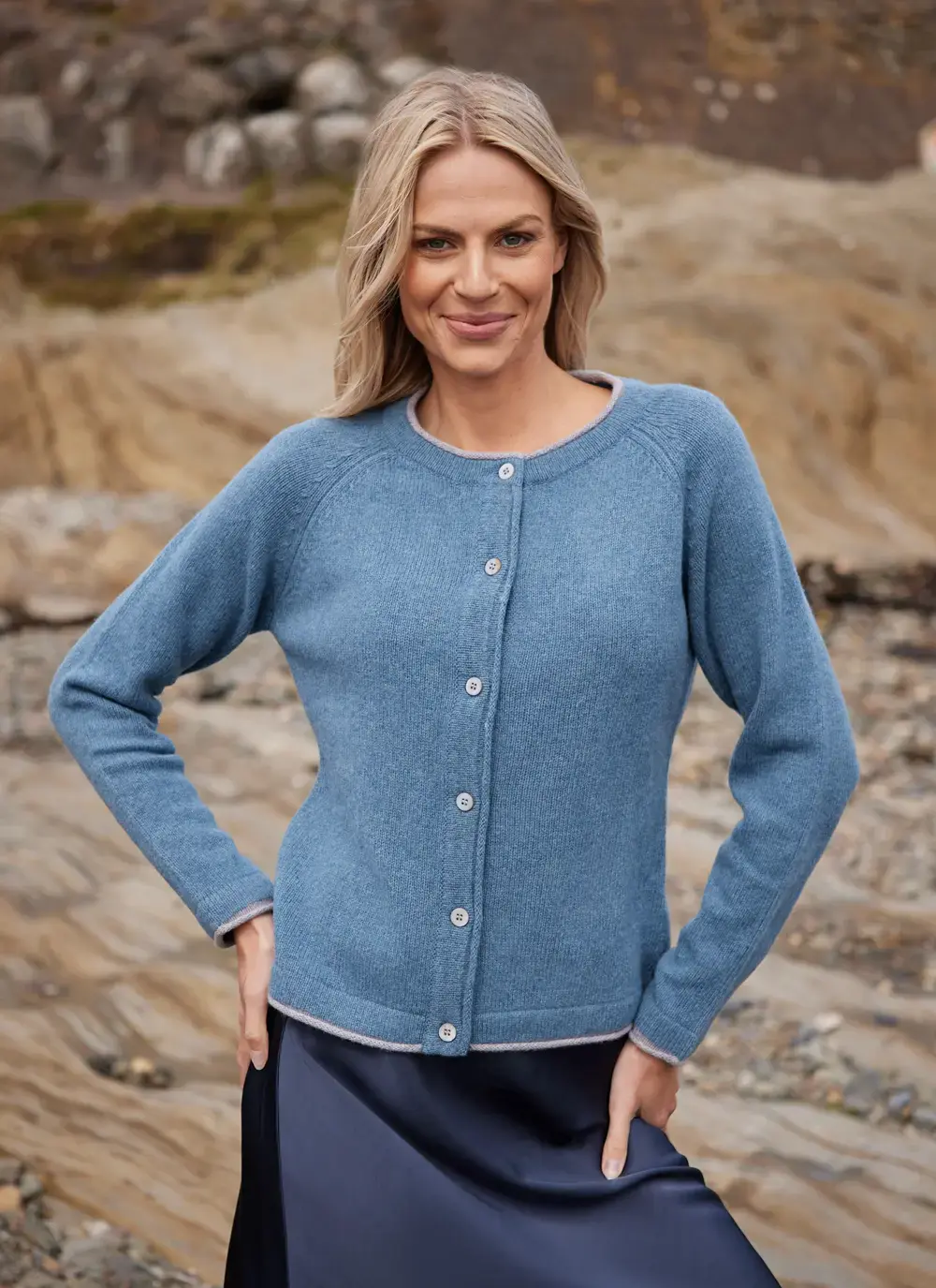 Wool Cashmere Killiney Cardigan