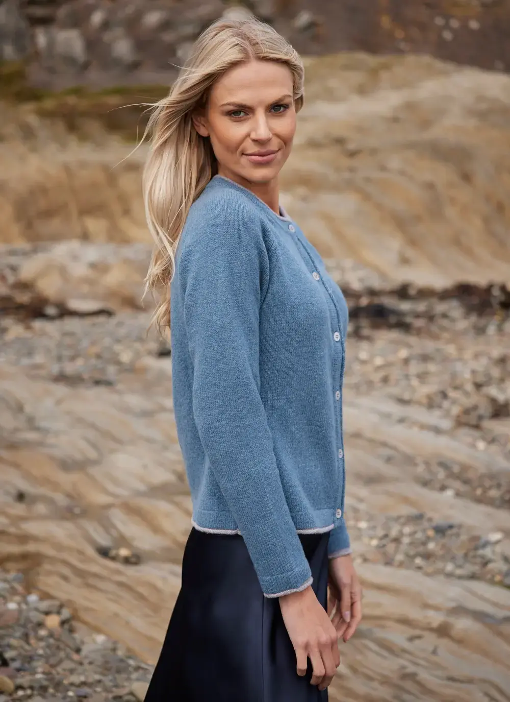 Wool Cashmere Killiney Cardigan