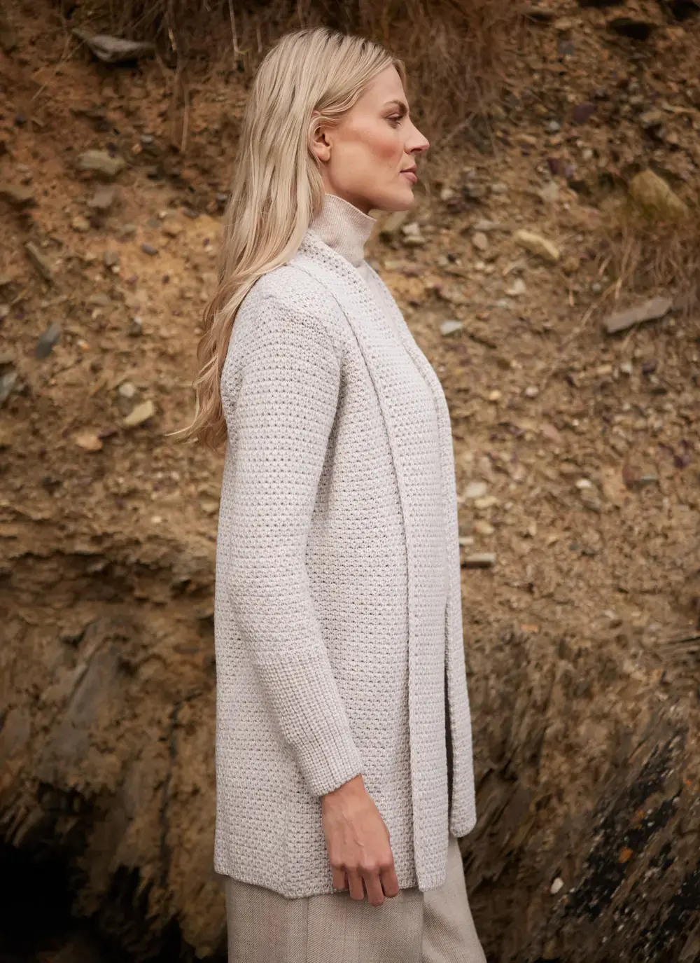 Kilcoole Textured Coatigan