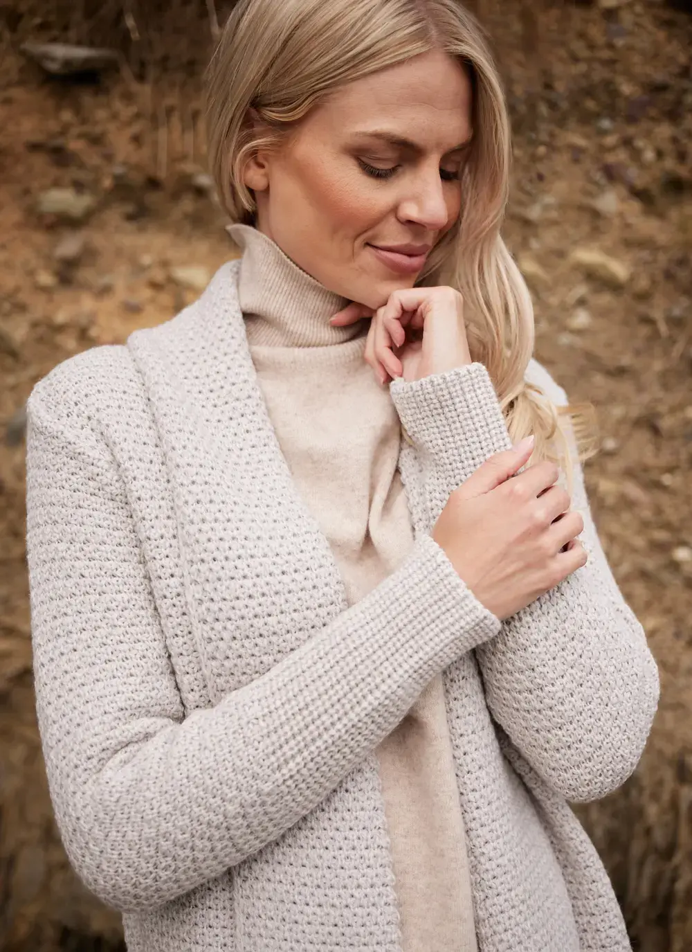 Kilcoole Textured Coatigan
