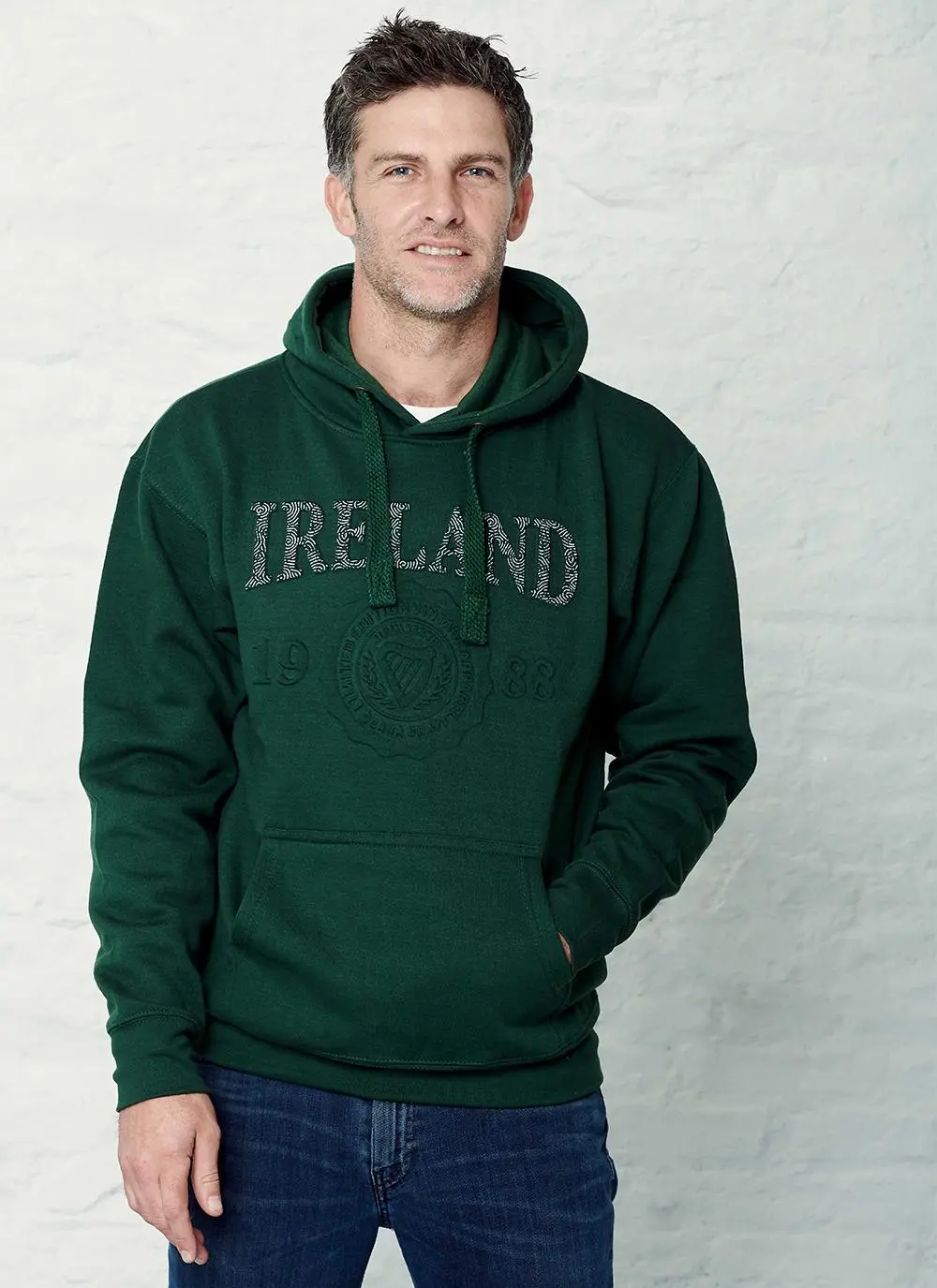 Ireland Embossed Hoodie