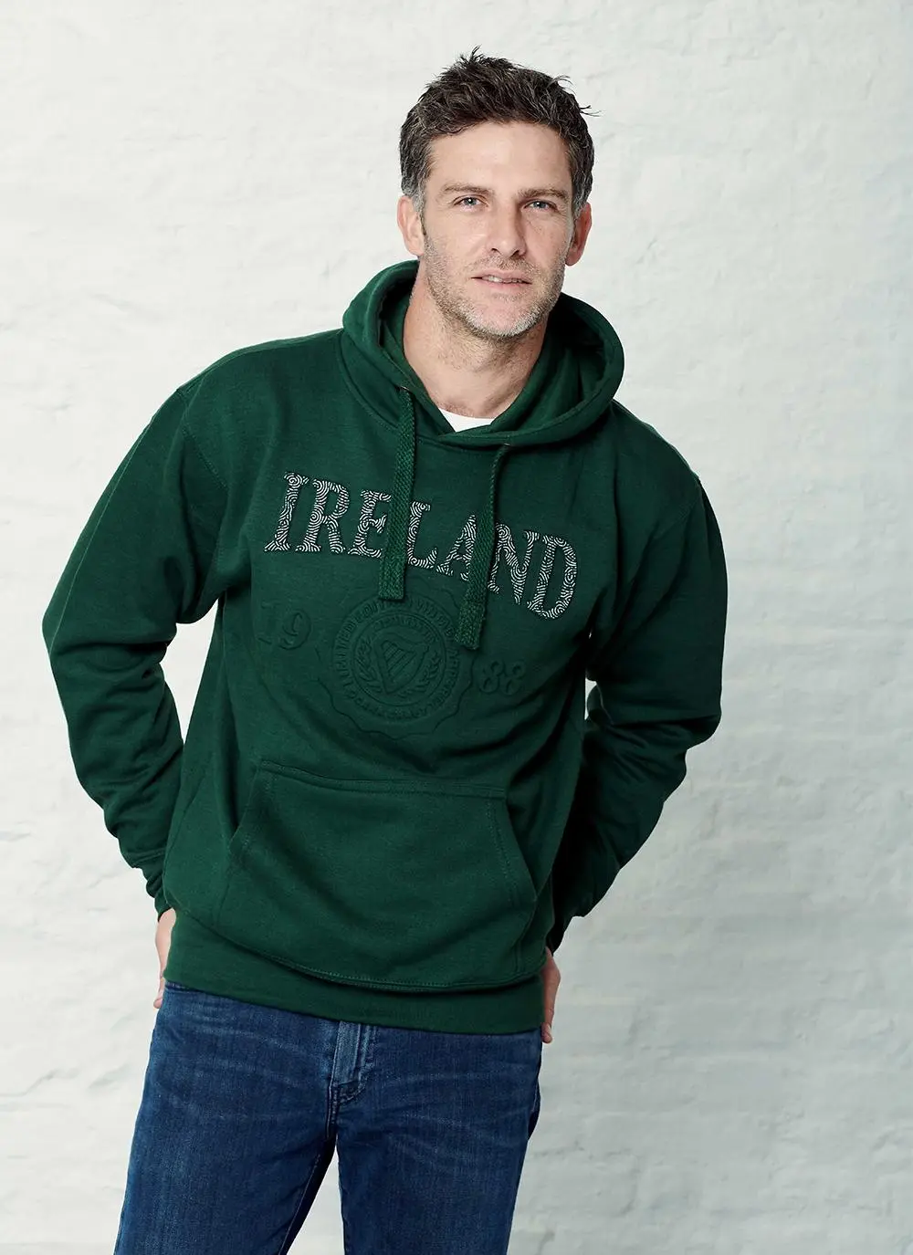 Ireland Embossed Hoodie